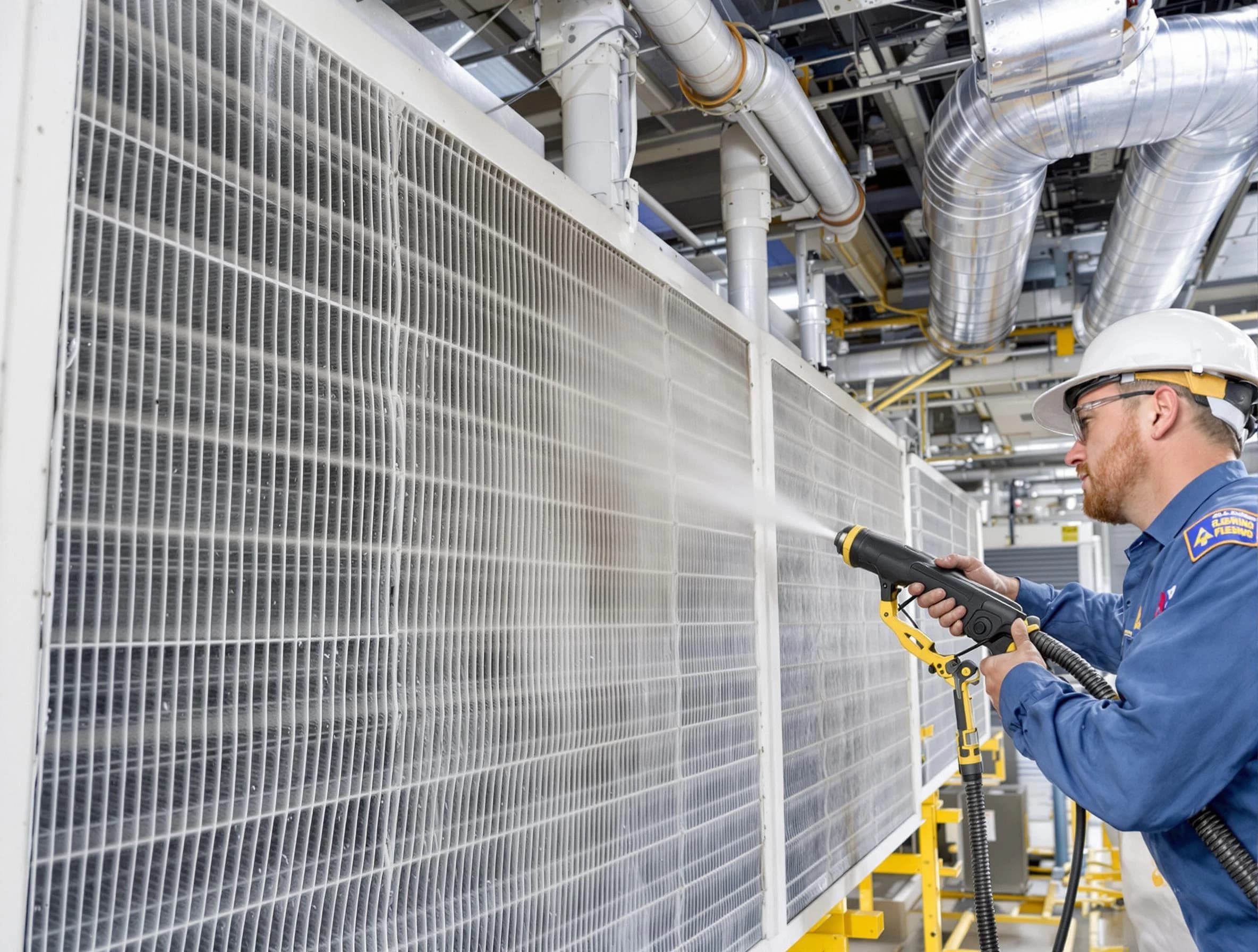 Professional commercial coil cleaning by El Cerro Mission Air Duct Cleaning in El Cerro Mission