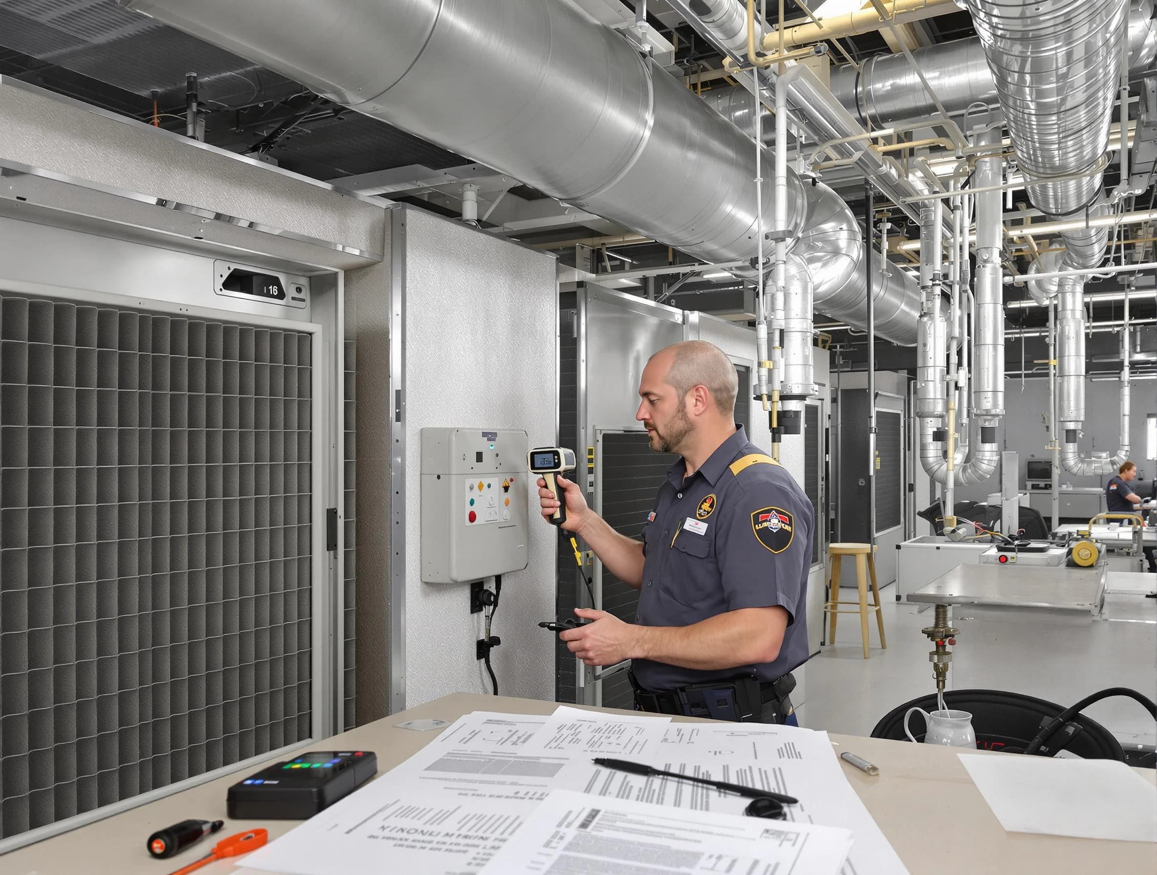 Professional filter system inspection by El Cerro Mission Air Duct Cleaning in El Cerro Mission