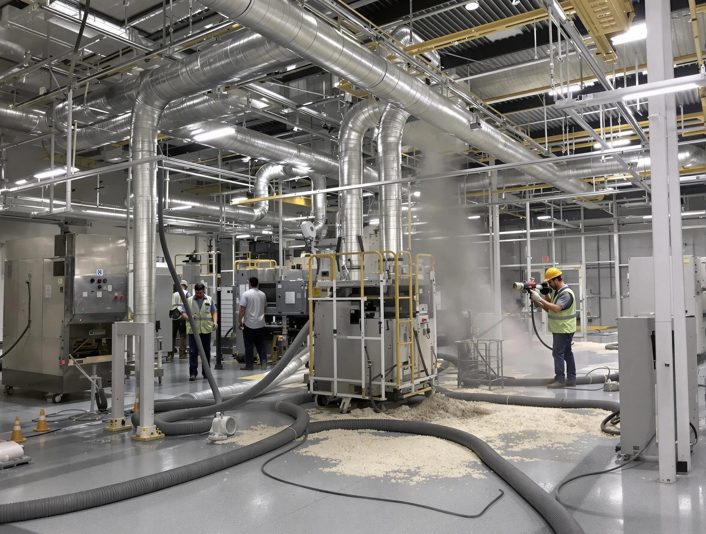 Heavy-duty industrial duct cleaning by El Cerro Mission Air Duct Cleaning in El Cerro Mission