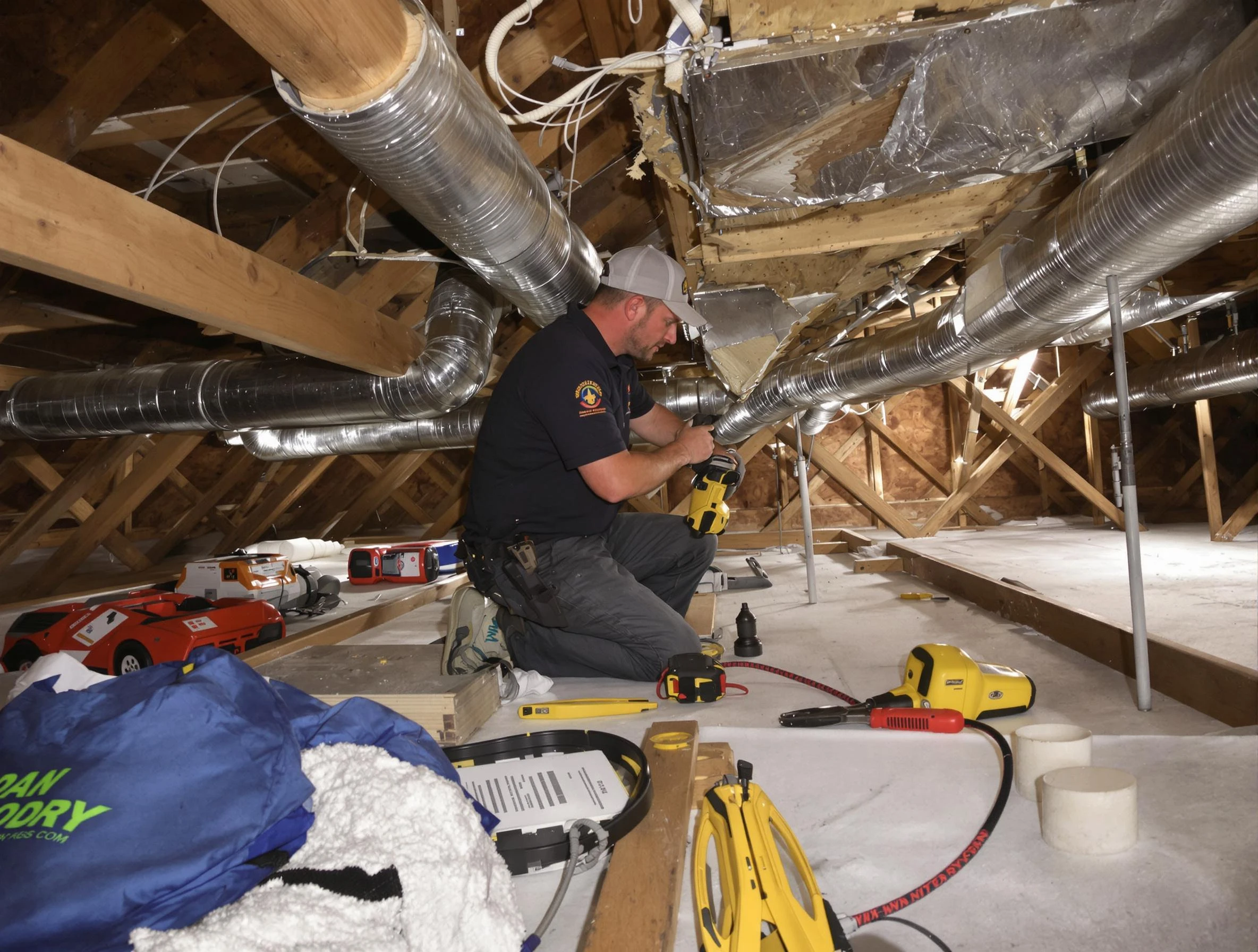Professional air duct repair by El Cerro Mission Air Duct Cleaning in El Cerro Mission