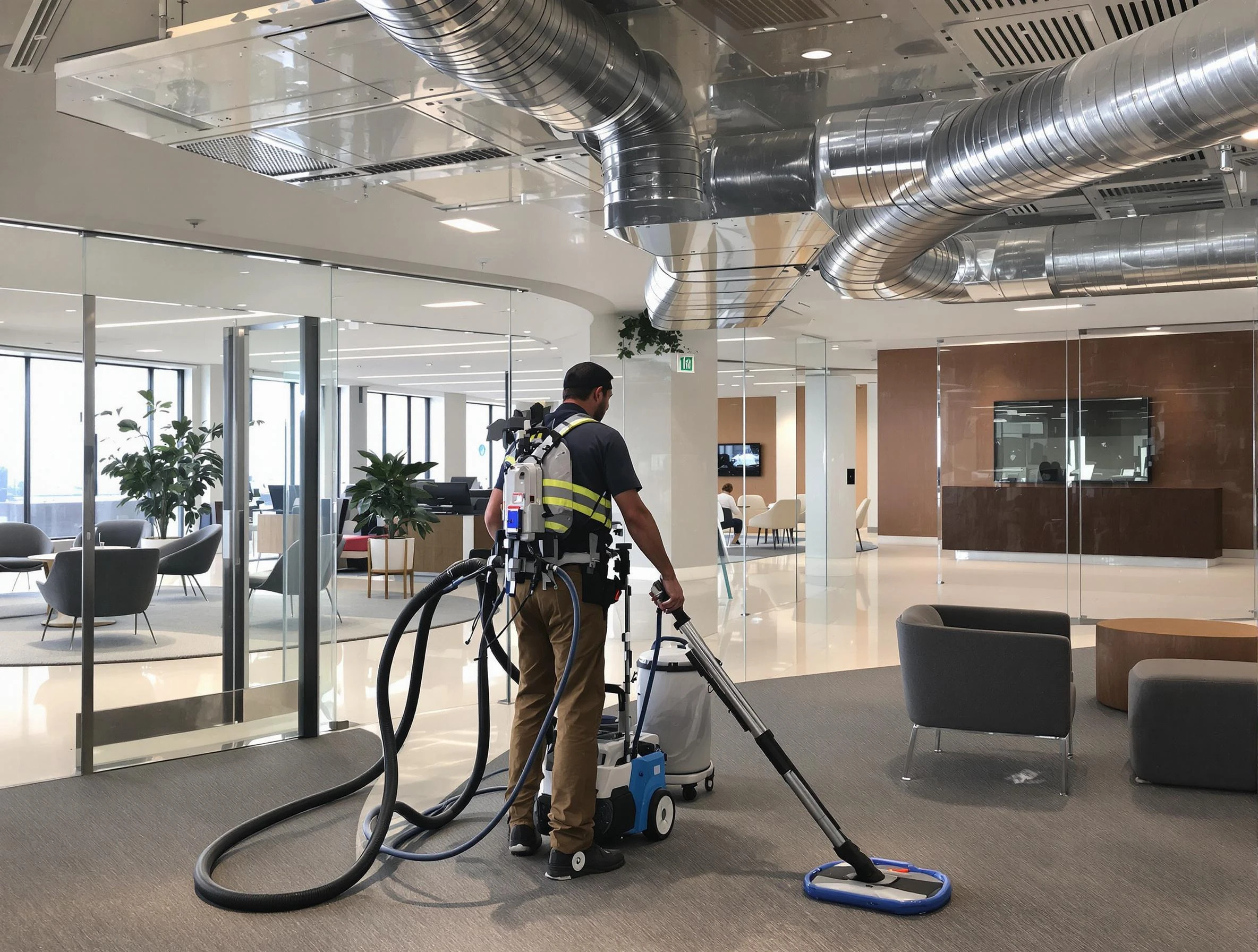 Commercial duct cleaning service by El Cerro Mission Air Duct Cleaning in El Cerro Mission