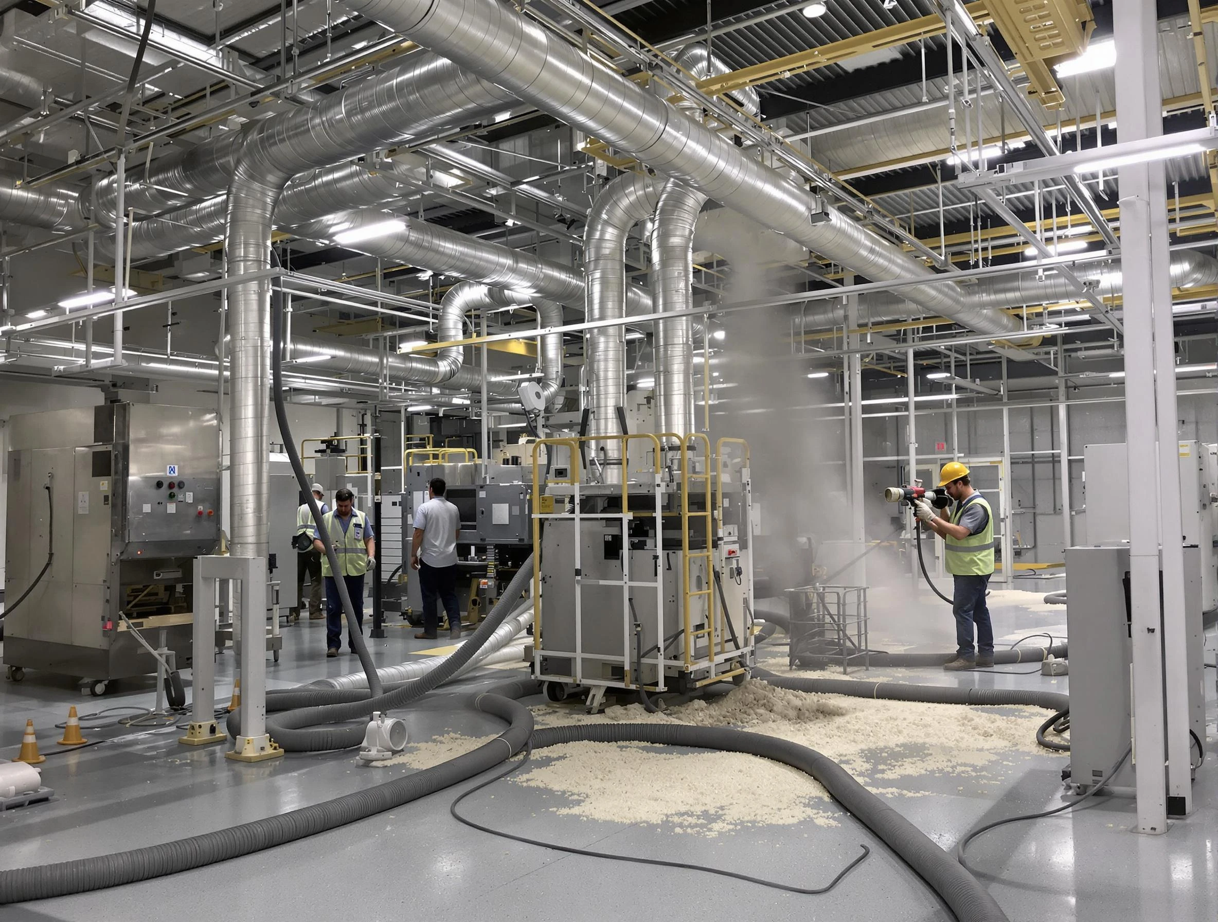 Heavy-duty industrial duct cleaning by El Cerro Mission Air Duct Cleaning in El Cerro Mission