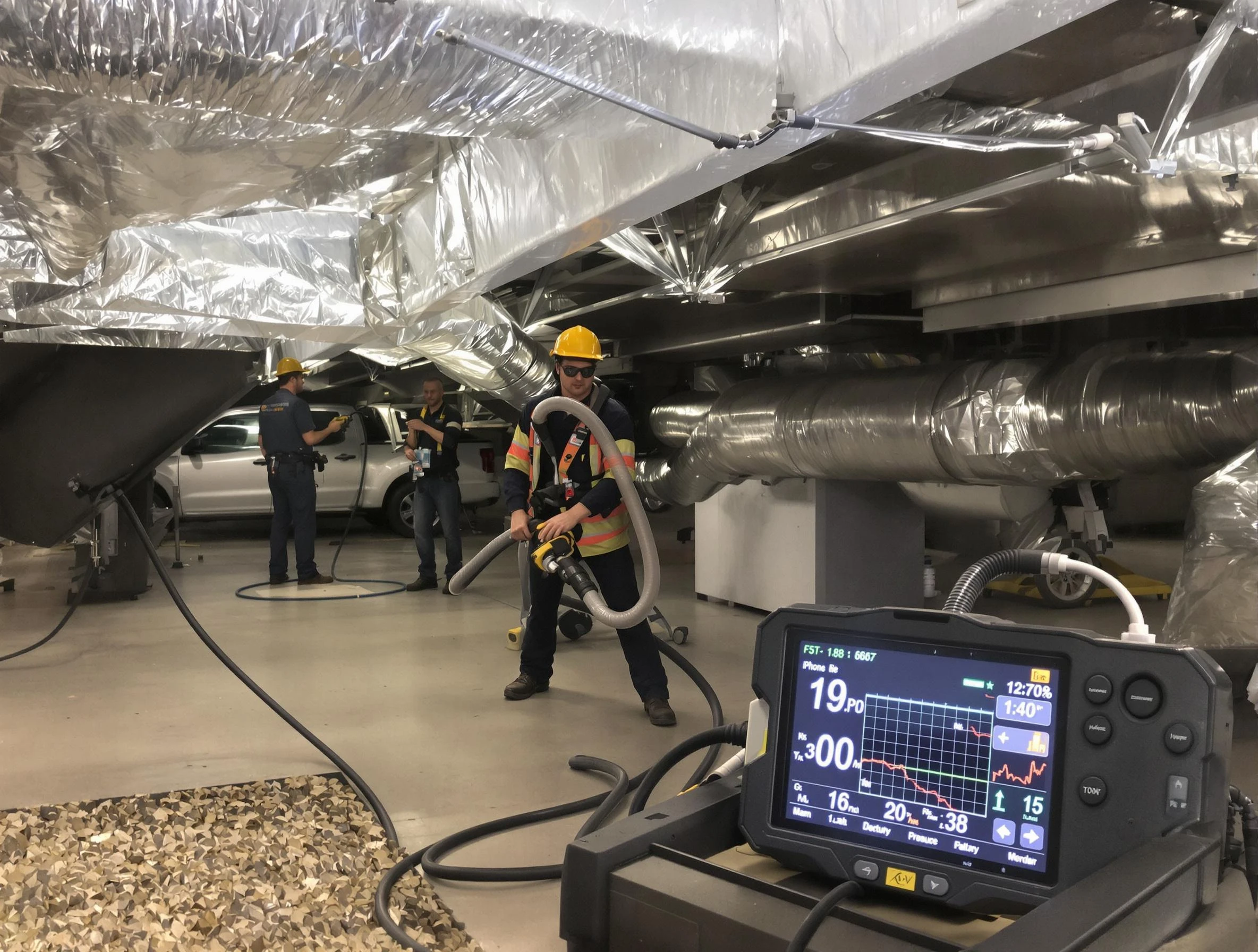 Professional negative pressure duct cleaning by El Cerro Mission Air Duct Cleaning in El Cerro Mission
